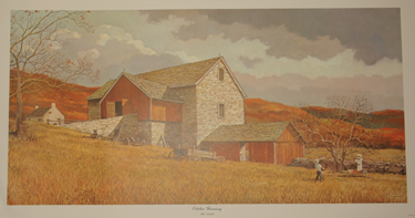 October Gleaning - Lithographic Print